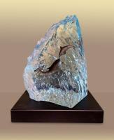Dolphin Wave LE Lucite Sculpture by * WYLAND *