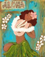 Aloha Wahine Giclée by Olivia Belle <! local>
