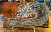 Big Island Wave on Solid Koa by <! Vera> Vera <! Kirkpatrick><! local>