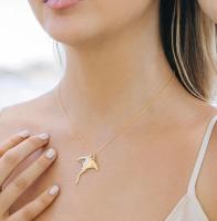 Manta Ray GF Necklace by Kiele Jewelry <! local> <! aesthetic>