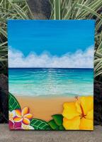 Ocean Splendor 11x14 Original Acrylic by Stephanie Boinay <! local> <! aesthetic>