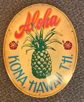 Aloha Kona Pineapple 24-Inch Oval by Steve Neill </b> <! local>