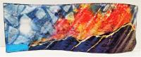 Small Lavascape 3x9 Glass Wave by Marian Fieldson <! local>