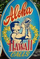 Hawaii Calls Small Oval by Steve Neill </b> <! local>