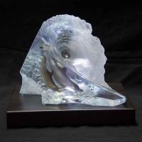 Below the Surf LE Lucite Sculpture [Original Price: $5,990] by * WYLAND *