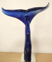 Extra-Large Blue-Grey Whale Tail by Nic McGuire <! aesthetic>