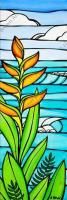 Heliconia Daydream LE Giclee by Heather Brown <! local>