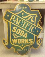 Pacific Soda Works Ornate Cut Out by Steve Neill </b> <! local>