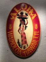 Pineapple Girl Small Oval by Steve Neill </b> <! local>