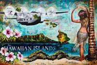 Aloha Clipper II LE Enhanced Giclee by Shawn Mackey
