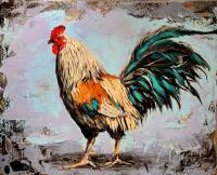 Jungle Bird LE Enhanced Giclee by Shawn Mackey