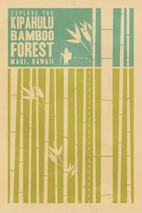 Kipahulu Bamboo Forest (Maui) Framed Giclee by Nick Kuchar <! local> <! aesthetic>